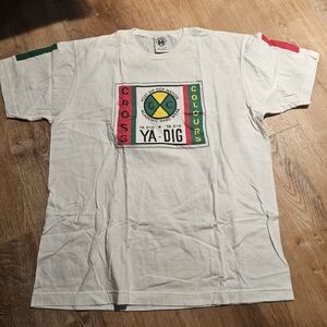 Cross Colours White Graphic Tee